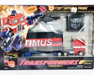Transformers Generation 2 Optimus Prime Collector's Edition Action Figure, New in Box