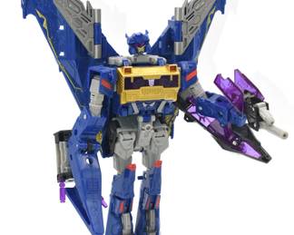 Hasbro Transformers Cybertron Soundwave Voyager Class Action Figure, 2005