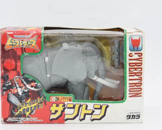 Takara Transformers Beast Wars R-28 Cybertron Land Warrior Santon Elephant Action Figure, 1999, New in Box