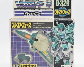 Transformers G1 Takara D-329 Leozack Breastforce Victory Series MIB