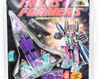 Transformers Generation 2 Decepticon Ramjet Action Figure, New in Blister Packaging