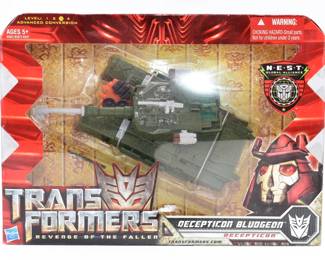 Transformers Revenge of the Fallen Decepticon Bludgeon Voyager Class N.E.S.T. Global Alliance Action Figure, Sealed