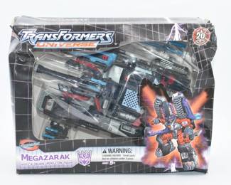 Transformers Universe OTFCC 2004 Megazarak with Caliburn Mini-Con Figure, Factory Sealed