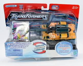 Transformers Robots in Disguise (RID) Destructicon Bludgeon Action Figure, Hasbro, 2002, New-Old-Stock