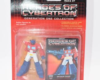 Hasbro Transformers Heroes of Cybertron Generation One Collection Optimus Prime Action Figure, Sealed