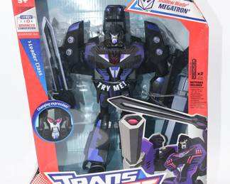 Hasbro Transformers Animated Leader Class Shadow Blade Megatron Action Figure