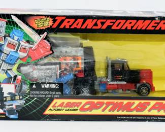 Hasbro Transformers G2 Laser Optimus Prime Action Figure, 1995, MISB