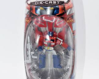 Hasbro Transformers Optimus Prime Titanium Series Diecast Action Figure, 2006