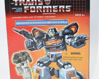 Hasbro Transformers G1 Commemorative Series IX Autobot Ricochet with Nightstick Reissue Action Figure