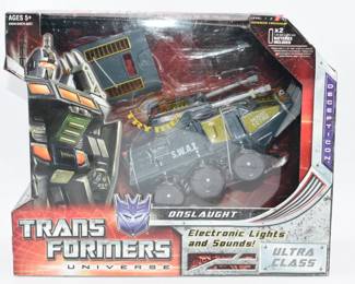 Hasbro Transformers Universe Ultra Class Onslaught Action Figure, Classic Series, 2008