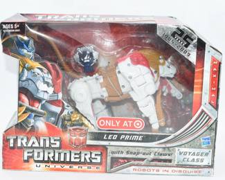 Hasbro Transformers Universe Voyager Class Leo Prime Action Figure, Target Exclusive, 25th Anniversary