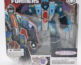 Transformers Generations Decepticon Doubledealer Voyager Class Thrilling 30 Action Figure, Sealed