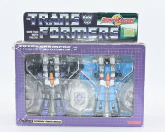 Takara Transformers Robot Masters Skywarp & Thundercracker Two-Pack Cased Set