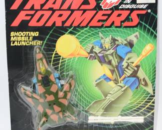 Hasbro Transformers G2 Cyberjets Autobot Strafe Action Figure, 1994