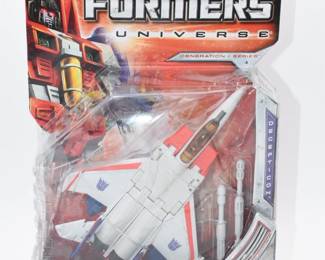 Hasbro Transformers Universe Deluxe Class Generation 1 Series Starscream 25th Anniversary Action Figure