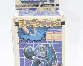 Takara Transformers Sparkdash Sizzle D-320 Flame Air Soldier, 1989