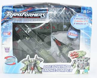 Hasbro Transformers Robots in Disguise Dreadwind & Smokejumper Action Figure Set, 2002