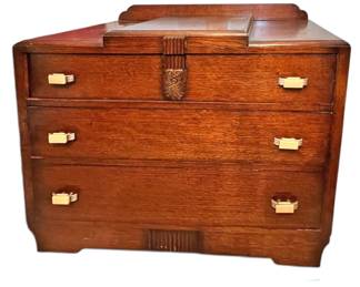 Art Deco 3Drawer Dresser 