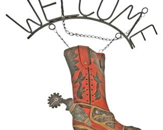 WesternThemed Welcome Sign 