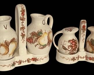 Nasco Fruit Arbor Condiment Set 