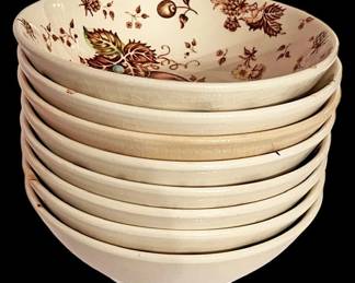 Nasco Fruit Festival Bowl Set 