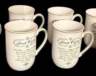 Irish Coffee Recipe Mugs 