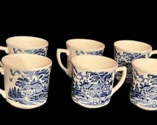 JG Meakin Merrie England Coffee Set 