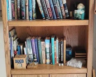 ST1127Jack Higgins Collection Solid Wooden Bookshelf Storage