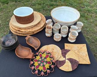 ST1159Punch Bowl With Cups And Entertainment Accessories