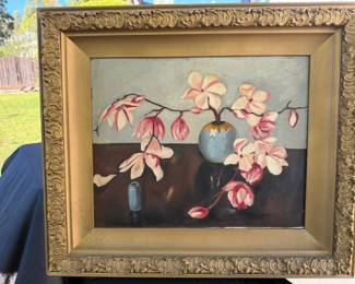 ST1062Vintage Original Painting On Canvas