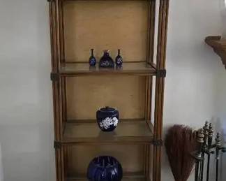 ST1058Wood bookcase and more