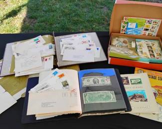 ST1116Vintage Stamp Collector Lot