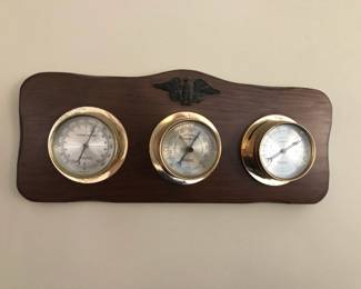 Vintage weather station