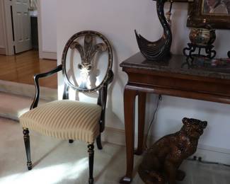 Hepplewhite Plume Armchair by Hickory Chair Company