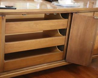 Mid Century White Furniture Company Dresser Credenza