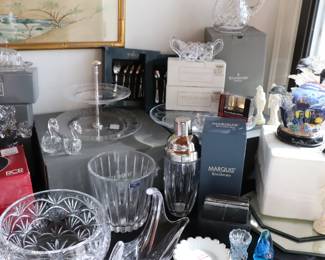Tons of Waterford, Gorham, Bohemian, Mikasa & More Crystal