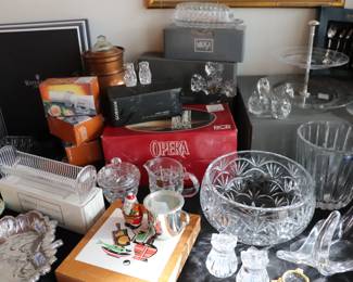Tons of Waterford, Gorham, Bohemian, Mikasa & More Crystal