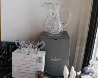 Tons of Waterford, Gorham, Bohemian, Mikasa & More Crystal