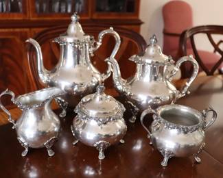 Sterling Silver Tea Set