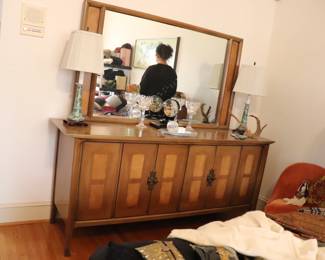 Mid Century White Furniture Company Dresser Credenza