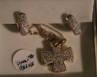 14K 18K & 21K GOLD  Jewelry Earrings, Necklaces, Bracelets & Brooches 