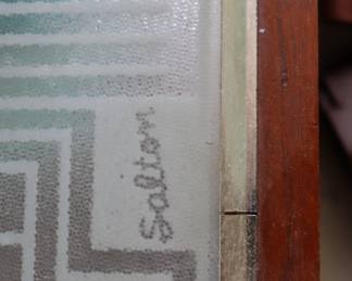  vintage mid-century modern Salton Hotray rolling bar cart and food warmer