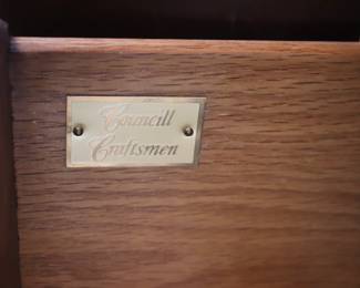 Councill Craftsmen Large 4 Door Mahogany Breakfront