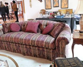 A Lovely Pair of Hickory Chair Sofas