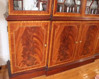 Councill Craftsmen Large 4 Door Mahogany Breakfront