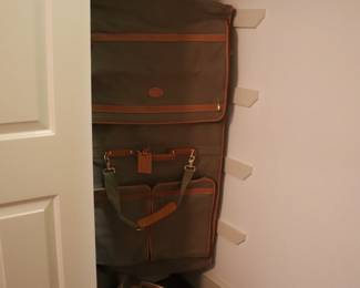 Vintage Christian Dior travel bag & Suitcase New old Stock 