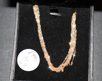 14K 18K & 21K GOLD  Jewelry Earrings, Necklaces, Bracelets & Brooches 