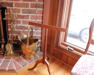 Vintage Cherry Newspaper Magazine Rack Stand 