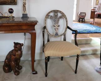 Hepplewhite Plume Armchair by Hickory Chair Company