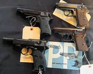 Walther PPK .32 ACP West German Bakelite Grips / Walther P4 9mm